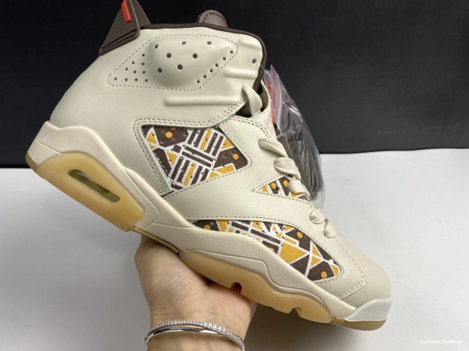 (2020) Jordan AIR CZ4152-100 Quai54 6 Retro Brown Sail 0711
